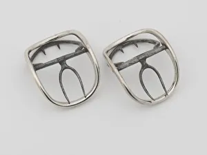 Buckles Prints: Shoe Buckles, 1775 / 1815. Creator: Richard Humphreys