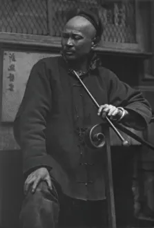 Shoemakers Prints: The shoe maker, Chinatown, San Francisco, between 1896 and 1906. Creator: Arnold Genthe