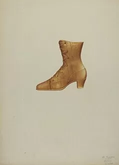 Cobbler Gallery: Shoe Sign, 1939. Creator: Albert Ryder