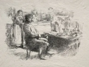 1834 1903 Prints: The Shoemaker. Creator: James McNeill Whistler (American, 1834-1903)