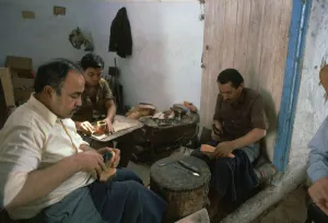 Sook Prints: Shoemakers in a Tunisian souk