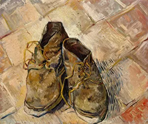 Gogh Collection: Shoes, 1888. Creator: Vincent van Gogh