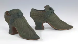 Heel Prints: Shoes, British, 1700-1739. Creator: Unknown