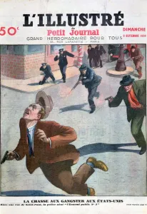 Gangster Prints: Shooting of the gangster in the United States