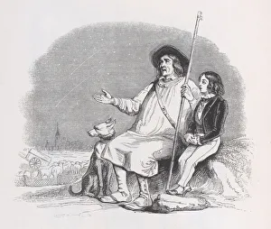 Meteor Prints: Shooting Stars from The Complete Works of Beranger, 1836
