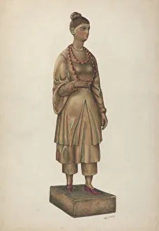 Shop Figure, c. 1937. Creator: Frank Gray