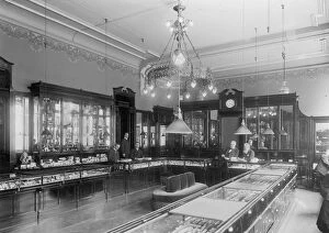 Display Case Gallery: Shop in the House of Faberge, St Petersburg, Russia, 1910