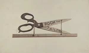 Tailors Shop Collection: Shop Sign, 1938. Creator: John Sullivan