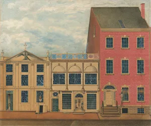 The Shop and Warehouse of Duncan Phyfe, 168-172 Fulton Street, New York City, ca. 1816