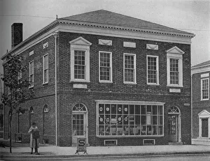 Two shops at Yorkship Village, New Jersey, 1925