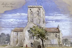 Shoreham Church, Kent, 1844. Artist: Sir John Gilbert