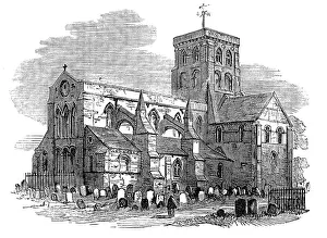 Shoreham By Sea West Sussex England Prints: Shoreham Church, Sussex, 1872. Creator: Unknown
