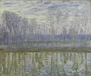 Alfred 1839 1899 Gallery: On the Shores of Loing, 1896