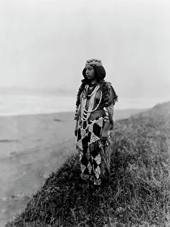 Looking Out Prints: On the shores of the Pacific-Tolowa, c1923. Creator: Edward Sheriff Curtis