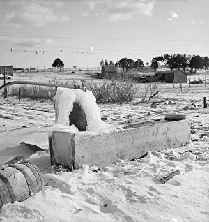 Faucet Prints: Short growing season, Utah, 1936. Creator: Dorothea Lange