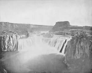 Colonial Portfolio Gallery: The Shoshone Falls, 19th century