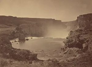 Tim Osullivan Prints: Shoshone Falls, Snake River, Idaho, 1874. Creator: Tim O Sullivan