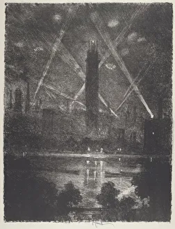 Shot, 1916. Creator: Joseph Pennell
