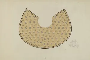 Joseph L Prints: Shoulder Cape, c. 1937. Creator: Joseph L. Boyd