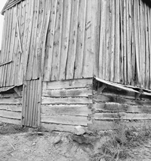 Fa And Xe7 Prints: Showing construction of tobacco barn