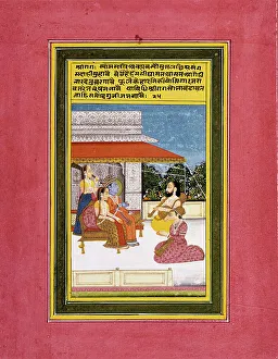 Ragamala Prints: Shri Raga, Folio from a Ragamala (Garland of Melodies)