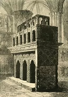 Cassells Illustrated Universal History Gallery: Shrine of Edward the Confessor, Westminster Abbey, 1890. Creator: Unknown