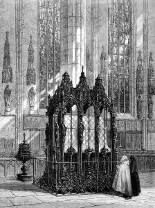 Nurnberg Germany Prints: The Shrine of St. Sebald, Nuremberg, by Samuel Read, 1870. Creator: W. J. P