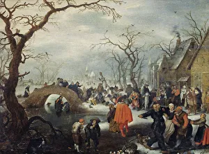 Villagers Prints: Shrove Tuesday in the Country, c.1625. Creator: Adriaen van de Venne