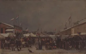 Mardi Gras Gallery: Shrovetide. Artist: Vereshchagin, Pyotr Petrovich (1836-1886)