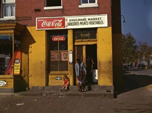 Non Alcoholic Gallery: Shulmans market, on N at Union Street S.W. Washington, D.C. between 1941 and 1942