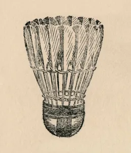 Book Of Sports Gallery: Shuttle - Badminton, 1912