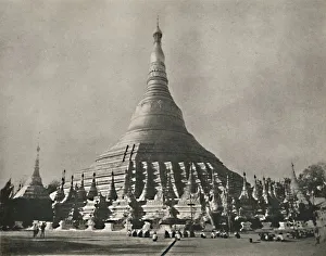 Rowe And Co Prints: Shwe Dagon Pagoda, Rangoon, 1900. Creator: Unknown