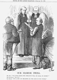Our Siamese Twins, 1869. Artist: John Tenniel