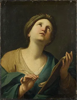 Inspiration Prints: A Sibyl, c17th century. Creator: Unknown