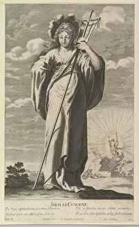 Claude Vignon I Gallery: Sibylle de Cumes, ca. 1635. Creators: Gilles Rousselet, Abraham Bosse