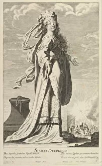 Claude Vignon I Gallery: Sibylle Delphique, ca. 1635. Creators: Gilles Rousselet, Abraham Bosse