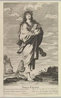 Metropolitan Museum Prints: Sibylle Erythreenne, ca. 1635. Creators: Gilles Rousselet, Abraham Bosse