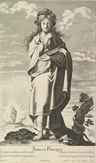 Bosse Abraham Collection: Sibylle Persique, ca. 1635. Creators: Gilles Rousselet, Abraham Bosse