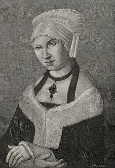 Neckline Prints: Sibylle of Saxony, (1515-1592)