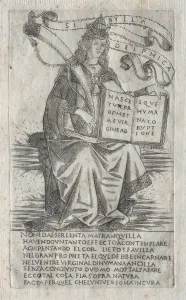 Attributed To Prints: The Sibyls: The Delphian Sibyl, 1400s