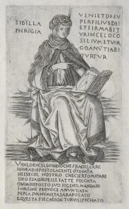 The Sibyls: The Phrygian Sibyl, c. 1470-1480. Creator: Francesco Rosselli (Italian