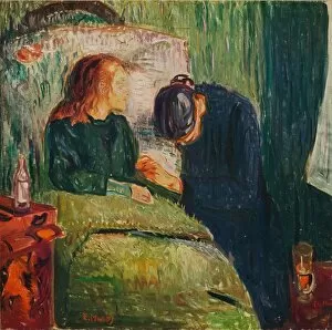 Edvard Munch Gallery: The Sick Child, 1907. Artist: Edvard Munch