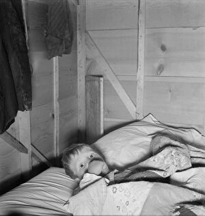 Sick Gallery: Sick child, Merrill, Klamath County, Oregon, 1939. Creator: Dorothea Lange