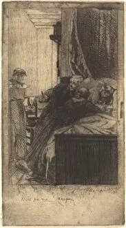 Sickness Collection: Sickness (La Maladie), 1884. Creator: Paul Albert Besnard