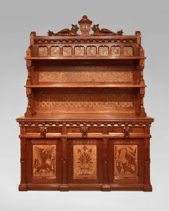 Inlay Gallery: Sideboard, 1868 / 80. Creator: Daniel Pabst