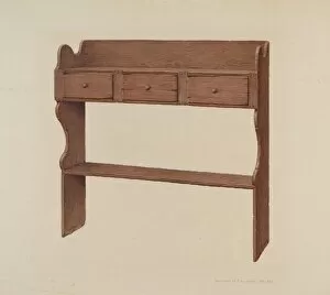 Cecily Edwards Gallery: Sideboard, 1935 / 1942. Creator: Cecily Edwards