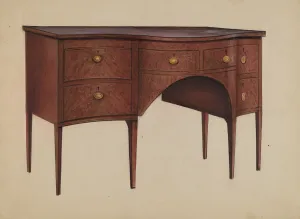 Sideboard Prints: Sideboard, 1936. Creator: Arsen Maralian