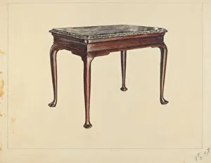 Sideboard, 1936. Creator: M. Rosenshield-von-Paulin