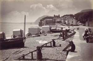 Sidmount, West end of Esplanade, 1870s. Creator: Francis Bedford Sidmount, West end of Esplanade, 1870s. Creator: Francis Bedford