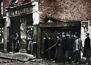 Mr Churchill Collection: The Sidney Street siege, Whitechapel, London, 1911, (1935)